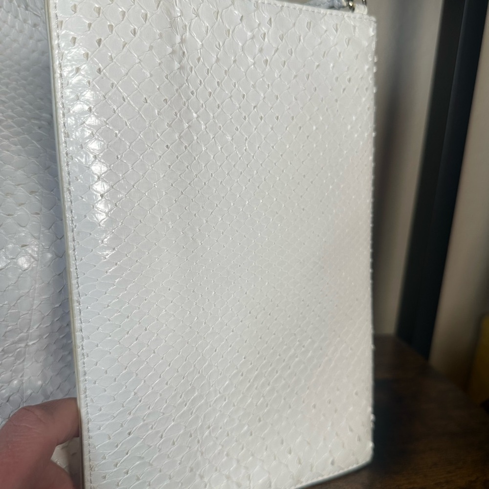 ULTRA RARE Dior Python White Gold Runway Bag - Picture 4 of 14